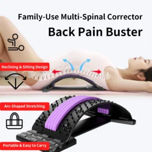 Back Stretcher Multi-Level Adjustable Massager