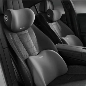 Car Memory Foam Neck Pillow Protection and Lumbar Backrest Cushion
