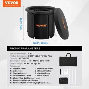 SucceBuy Ice Bath Tub