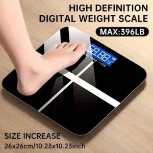 Smart Multi-Function Body Fat & Weight Bathroom Scale.